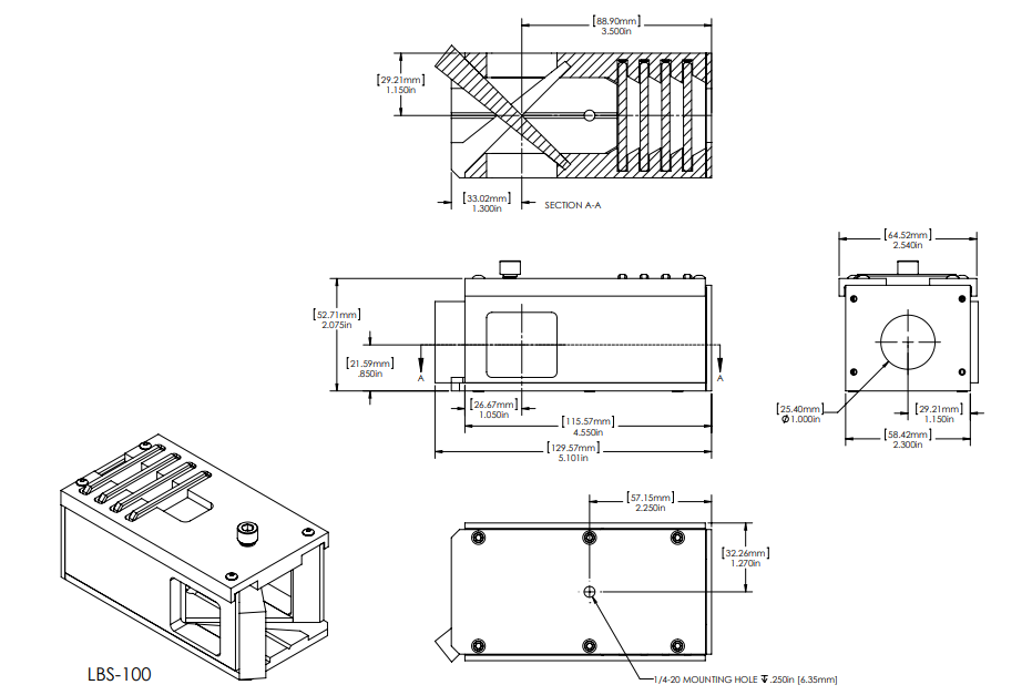 Ophir LBS-100系列衰減器
